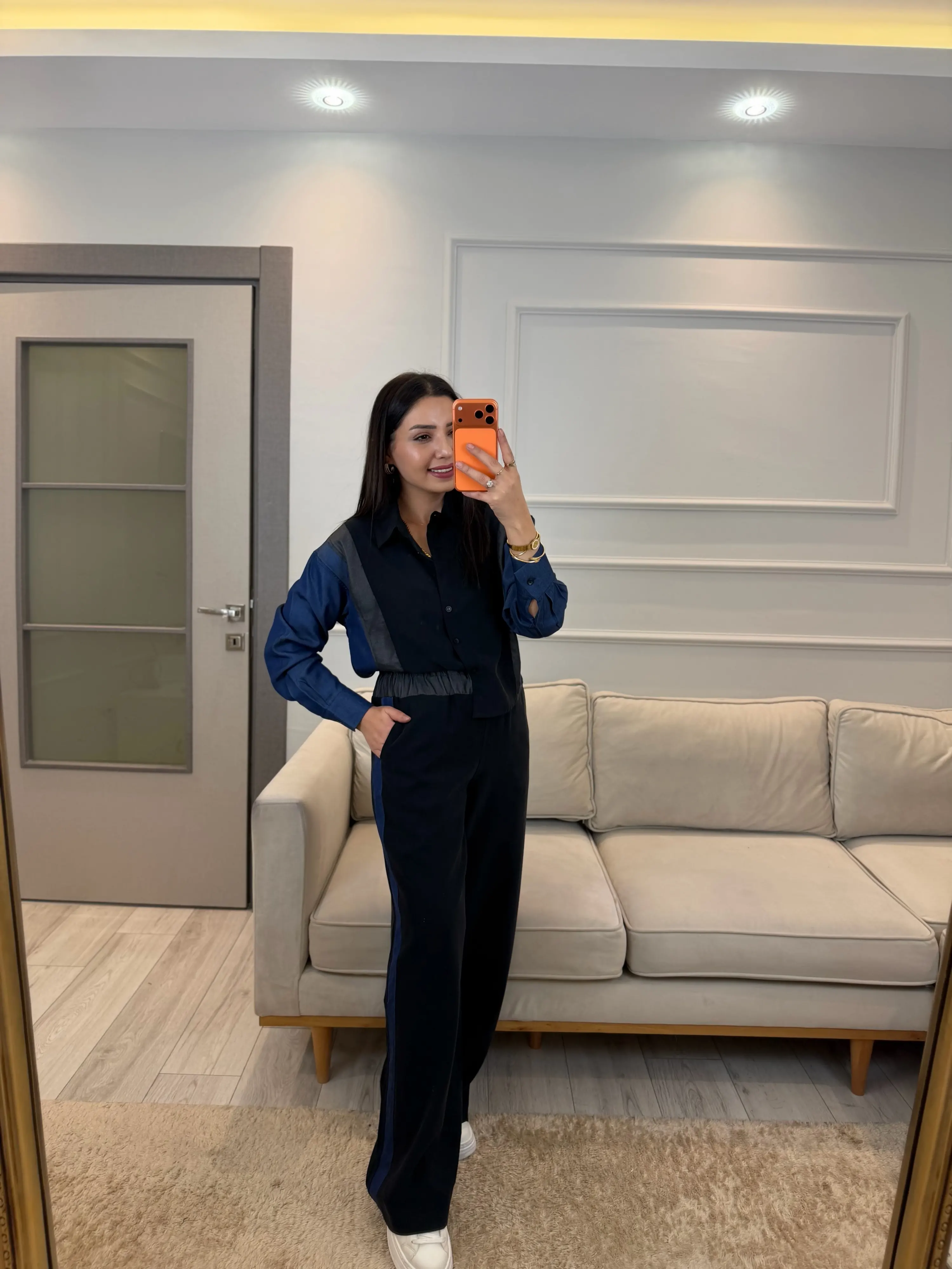 Mrka Muadil Jean Detaylı Tencel Premium Takım