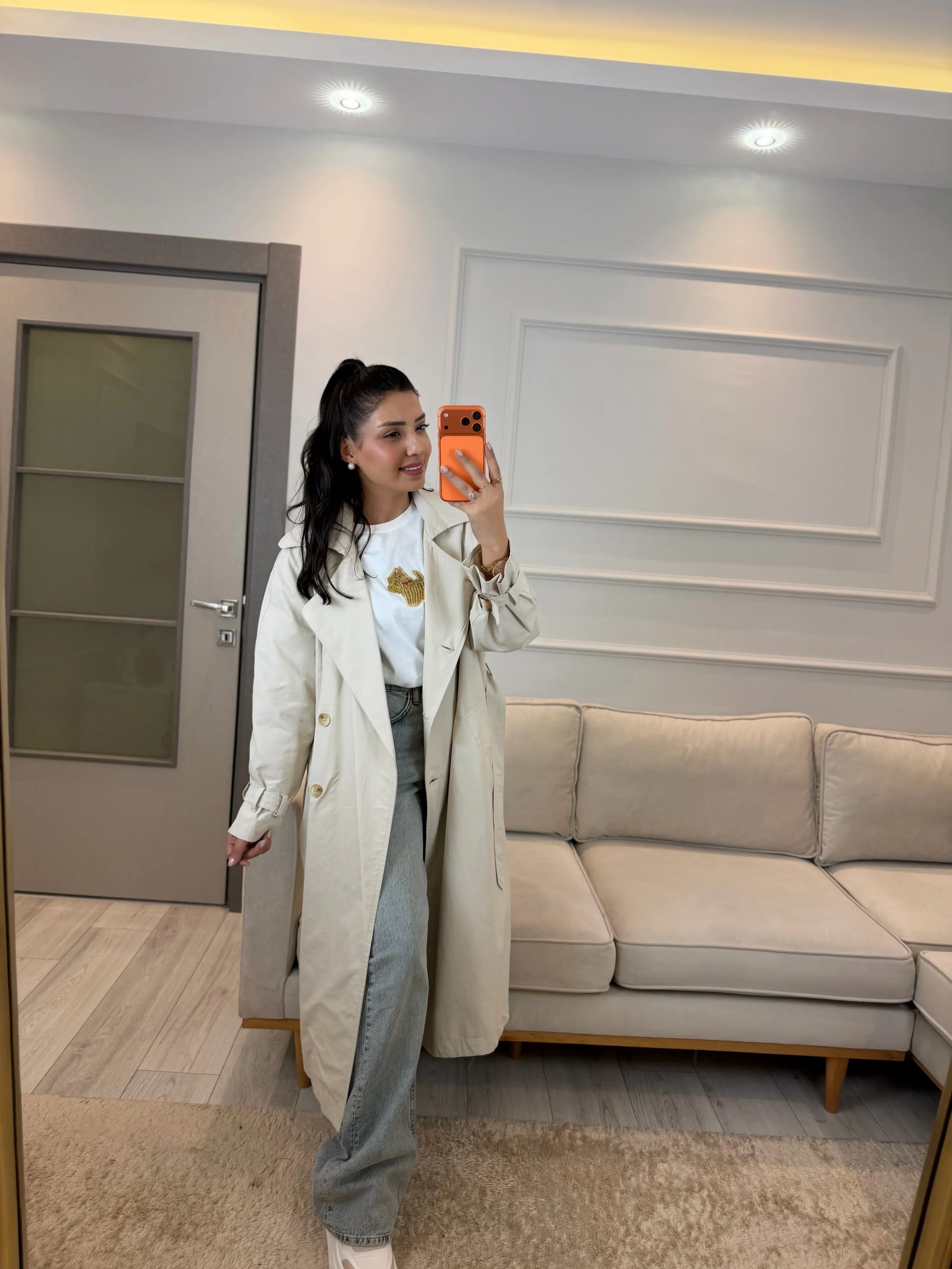 Orj Mrka Muadil Trençkot