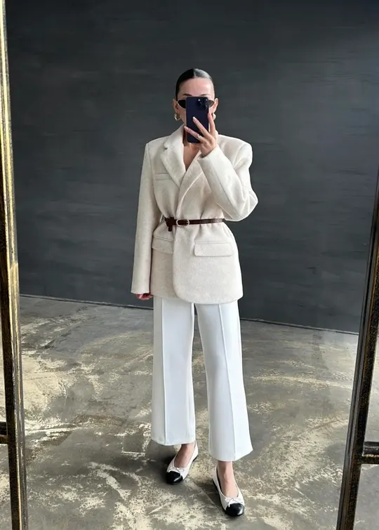 Scuba Dikişli Pantolon