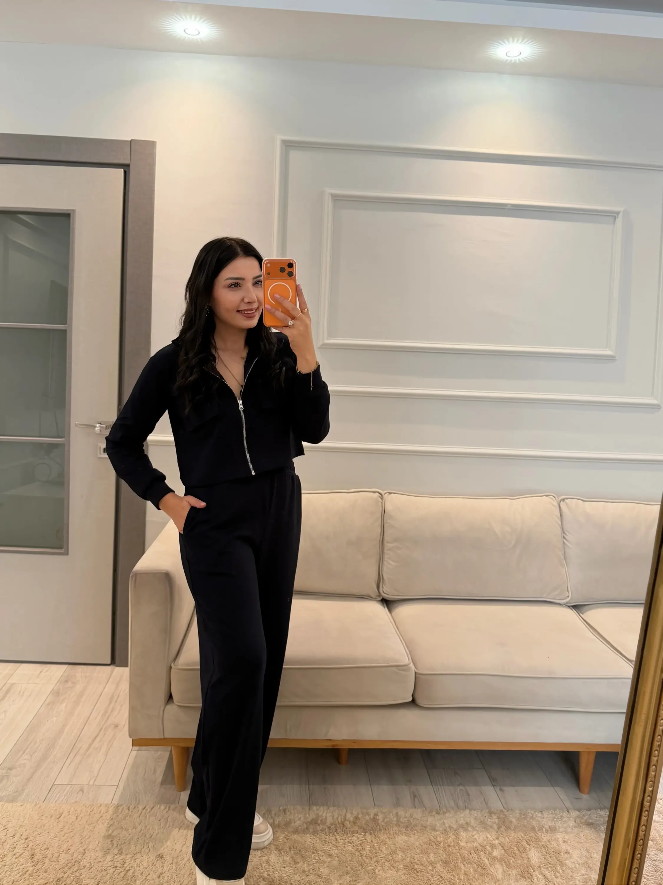 Cep Detaylı Modal İkili Takım