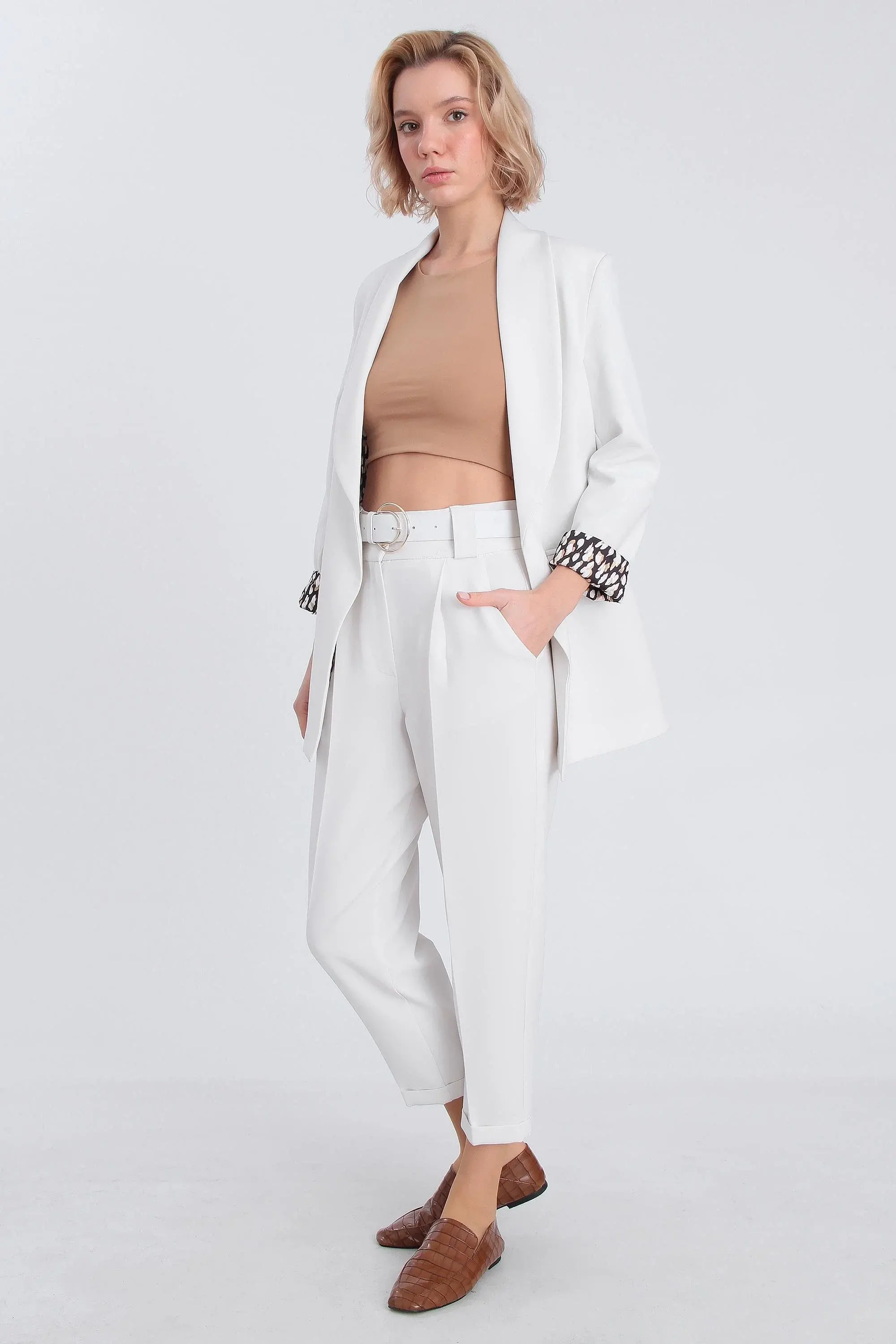 Leviyu Premium Şal Yaka Blazer Ceket