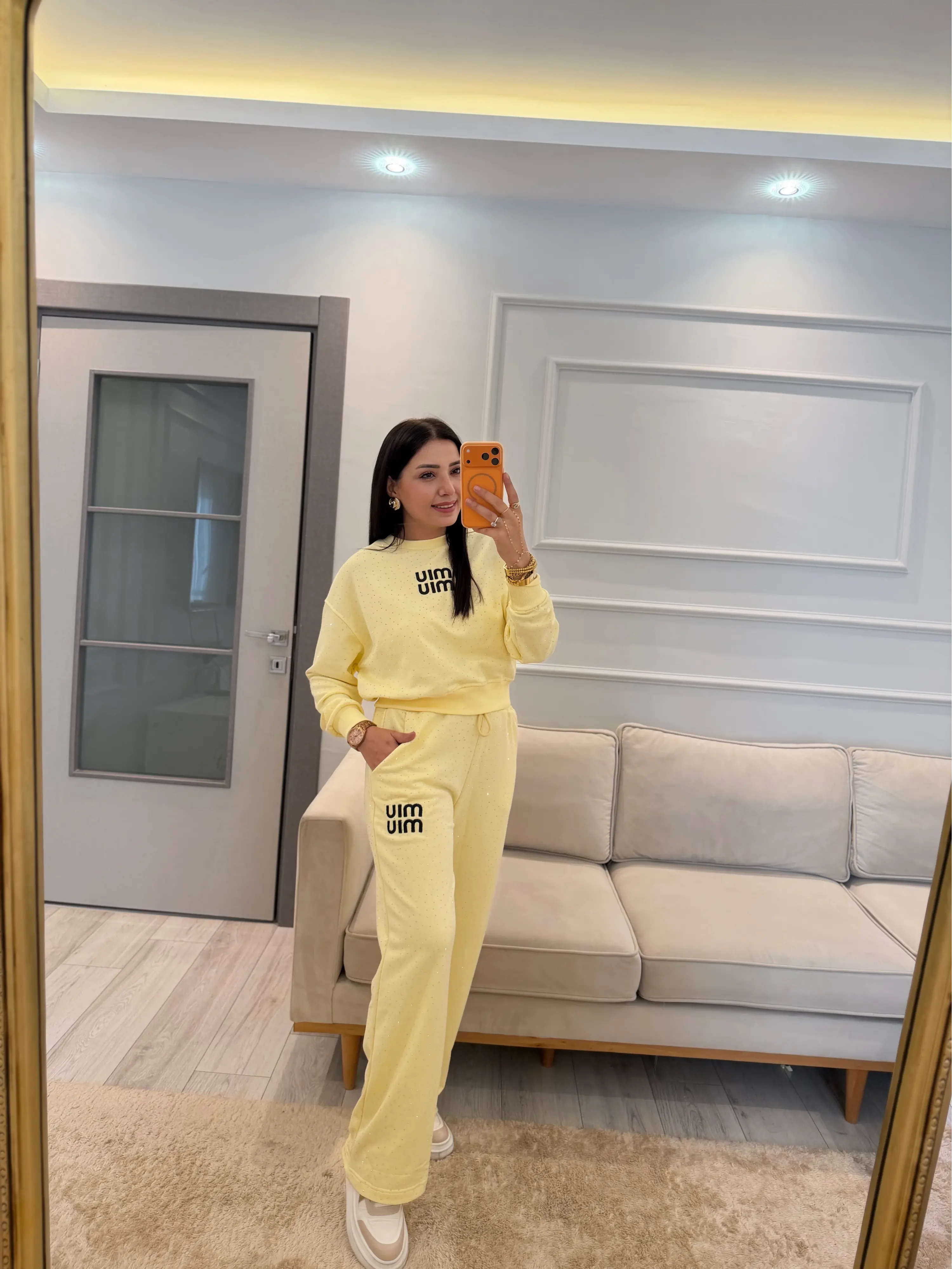 Miu Serpme Taşlı İkili Takım