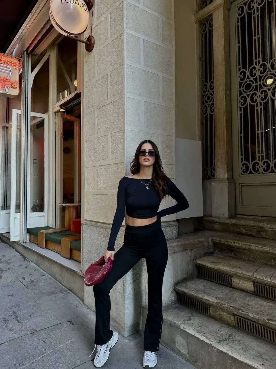 Paça Çıtçıtlı Oysh Pantolon