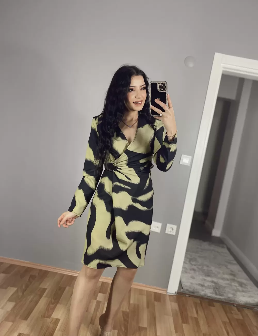 Wilmord Premium Bağlamalı Elbise