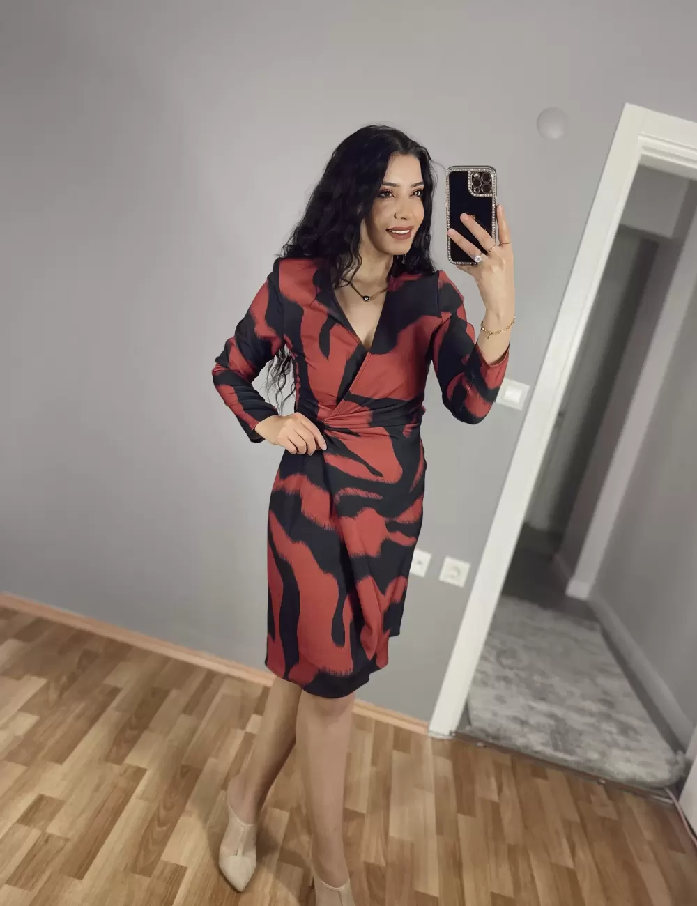 Wilmord Premium Bağlamalı Elbise