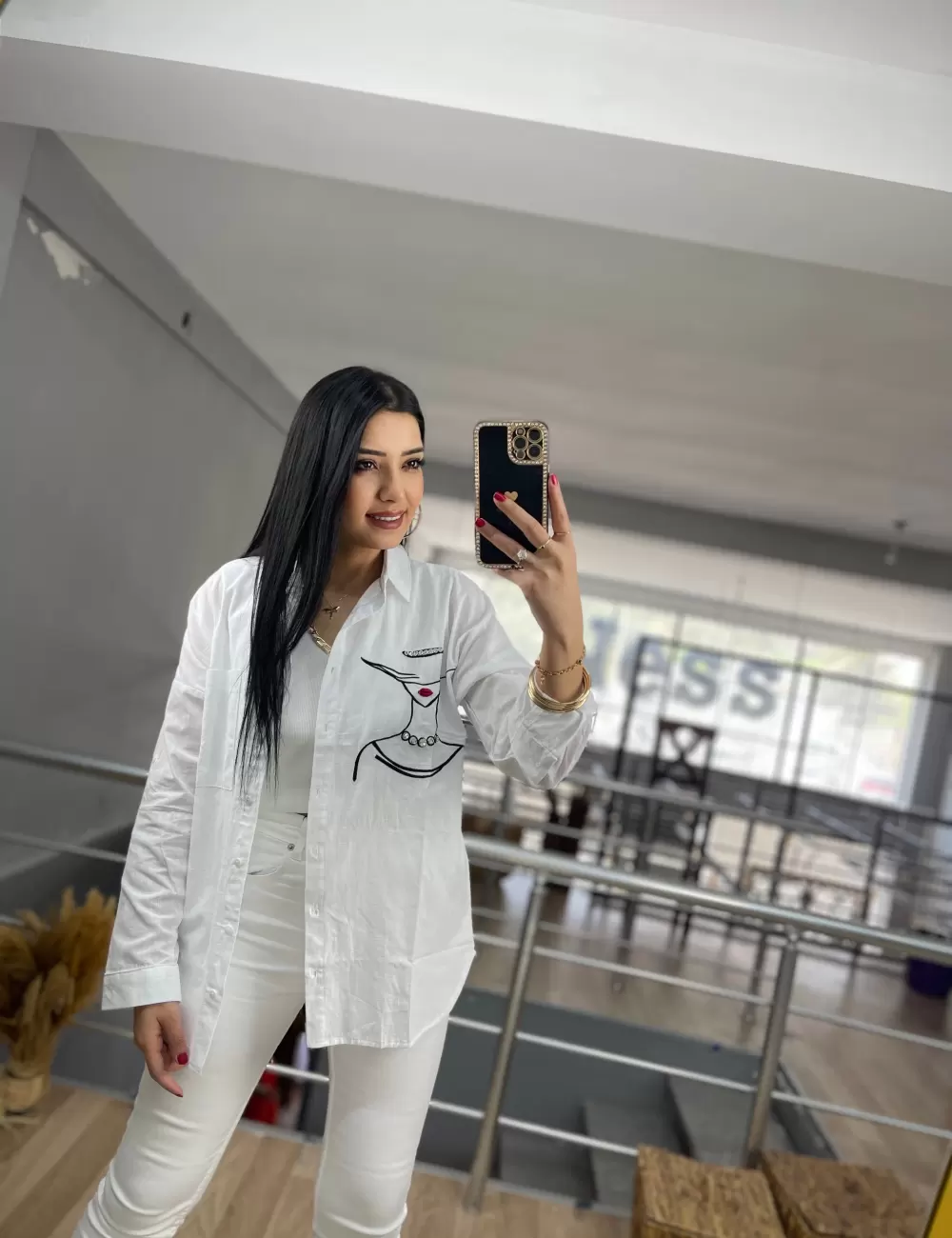 Legel Taşlı Gömlek