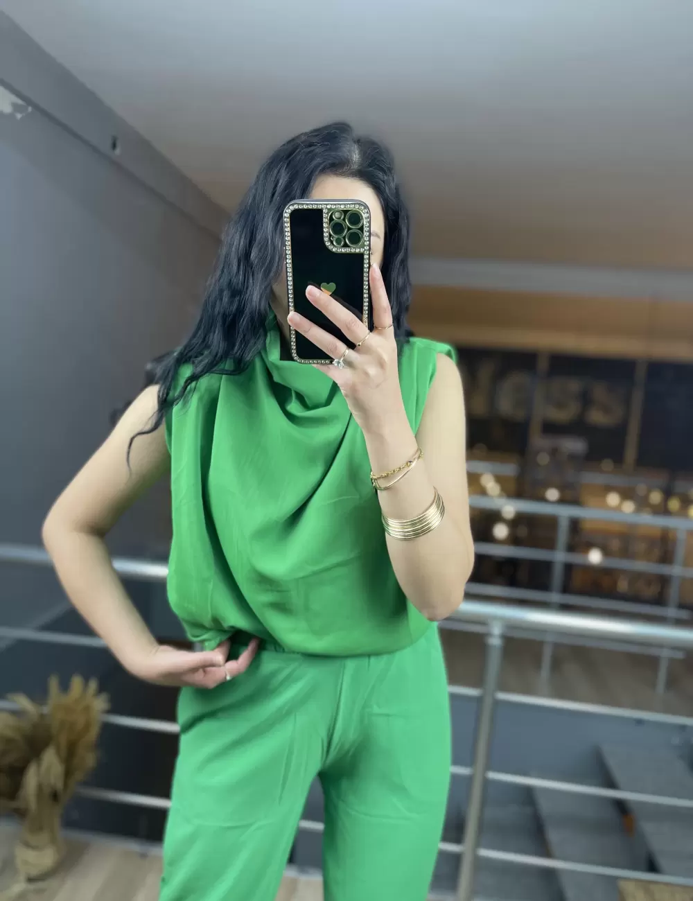 Molmiy Vatkalı Bluz