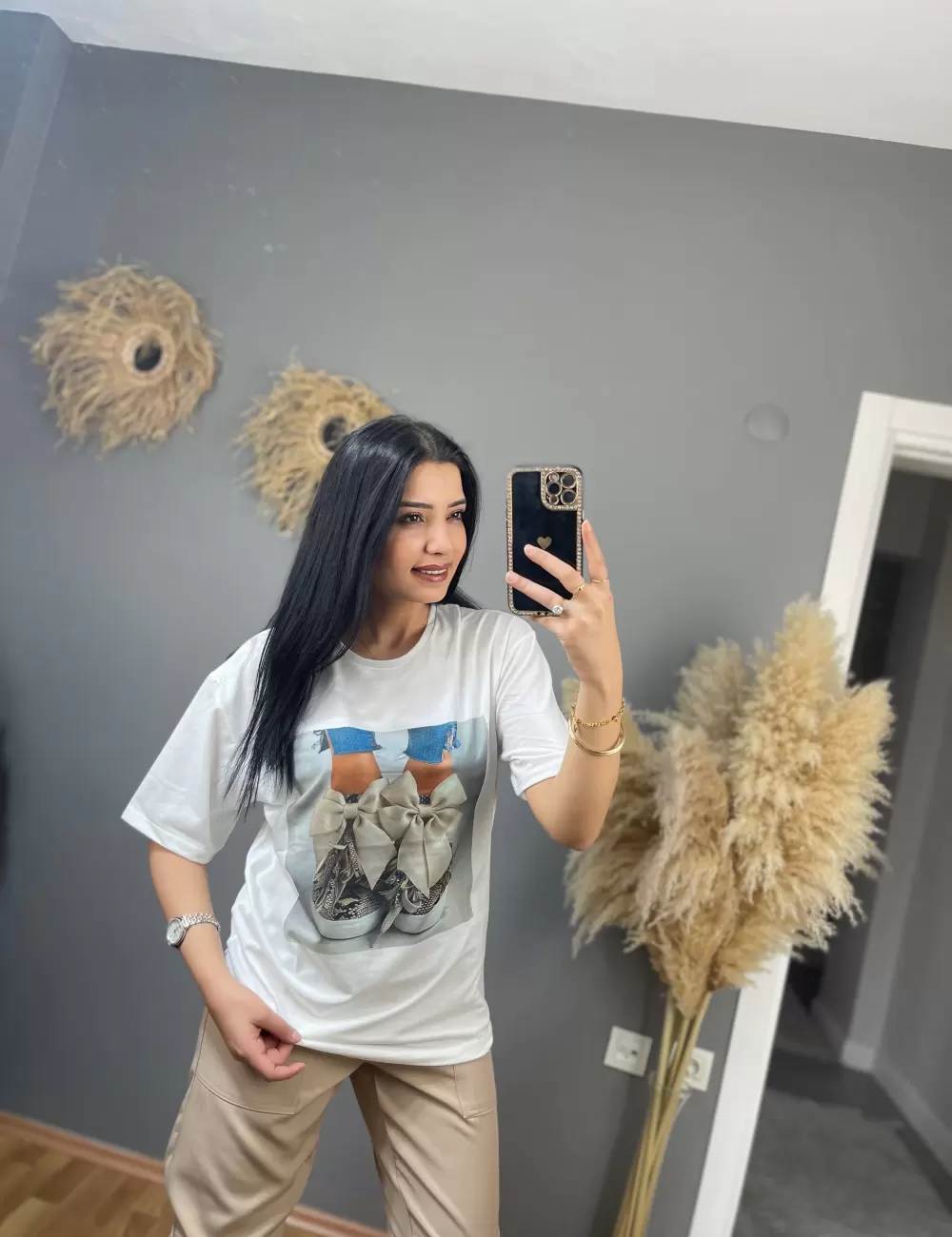 Stipe Fiyonk Baskılı T-Shirt