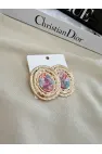 Renkli Gold Küpe