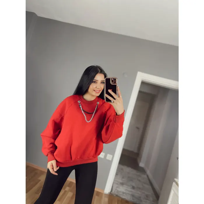 Merla Kolyeli Sweatshirt