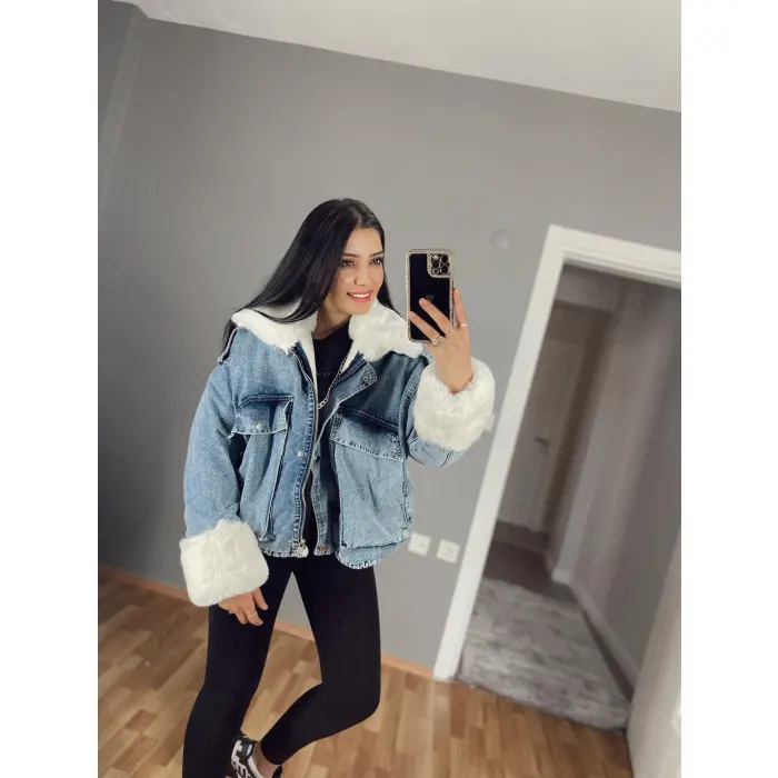 Vies Premium Kürklü Mont