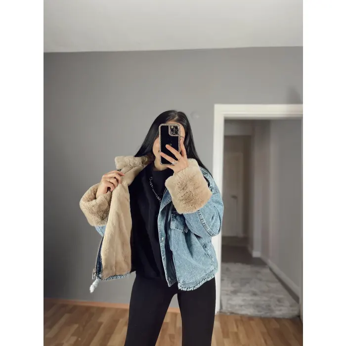 Vies Premium Kürklü Mont