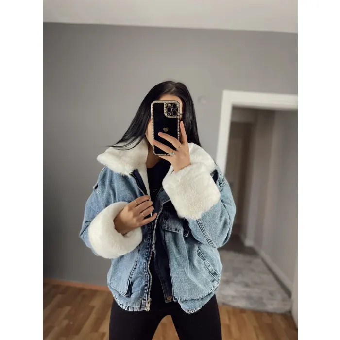 Vies Premium Kürklü Mont