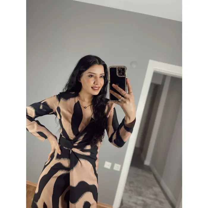 Wilmord Premium Bağlamalı Elbise