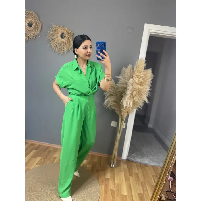 Lindy Keten Şortlu İkili Takım