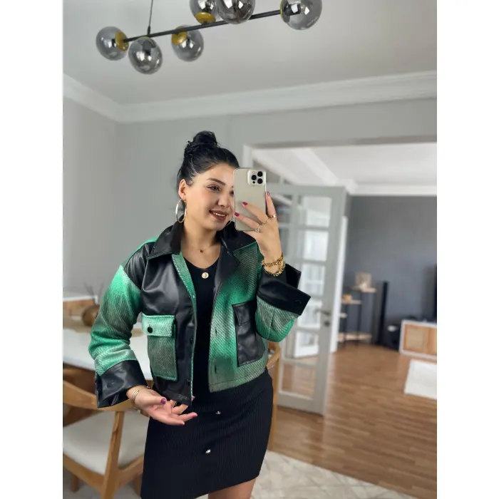 Mitox Zra Model Crop Ceket