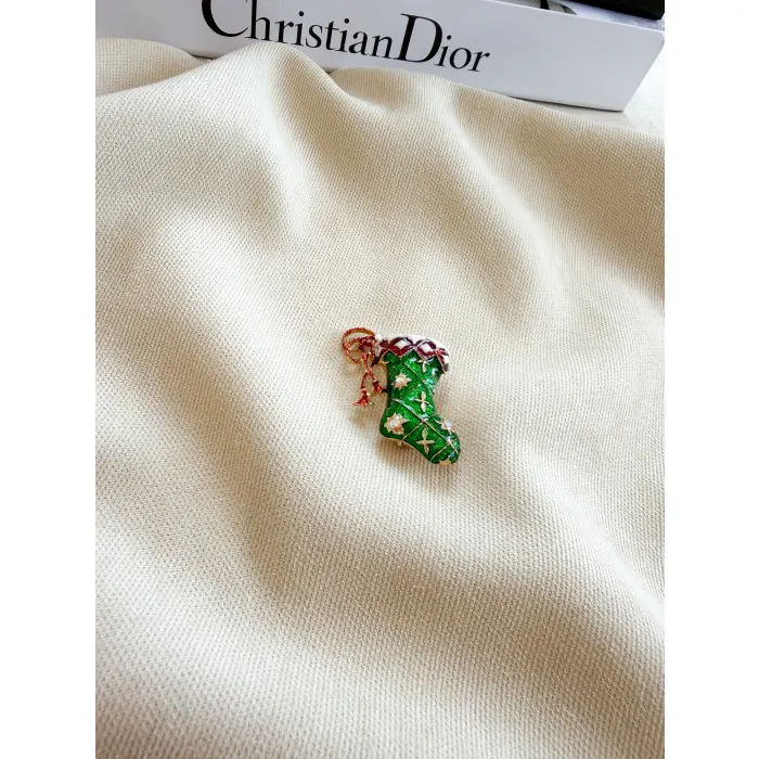 Yılbaşı Çorap Figürlü Broş