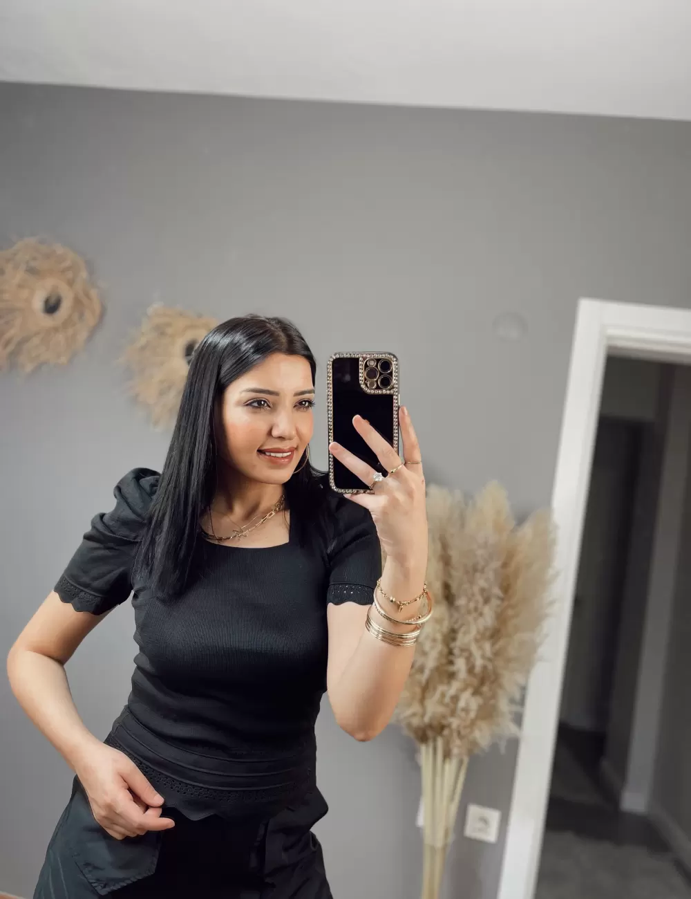 Blumss Güpür Detaylı Bluz