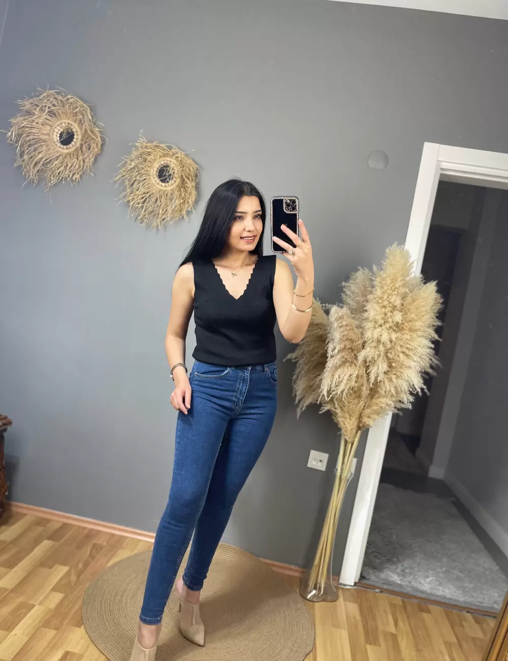 Clara Orj Zra Mrka Skinny Jean
