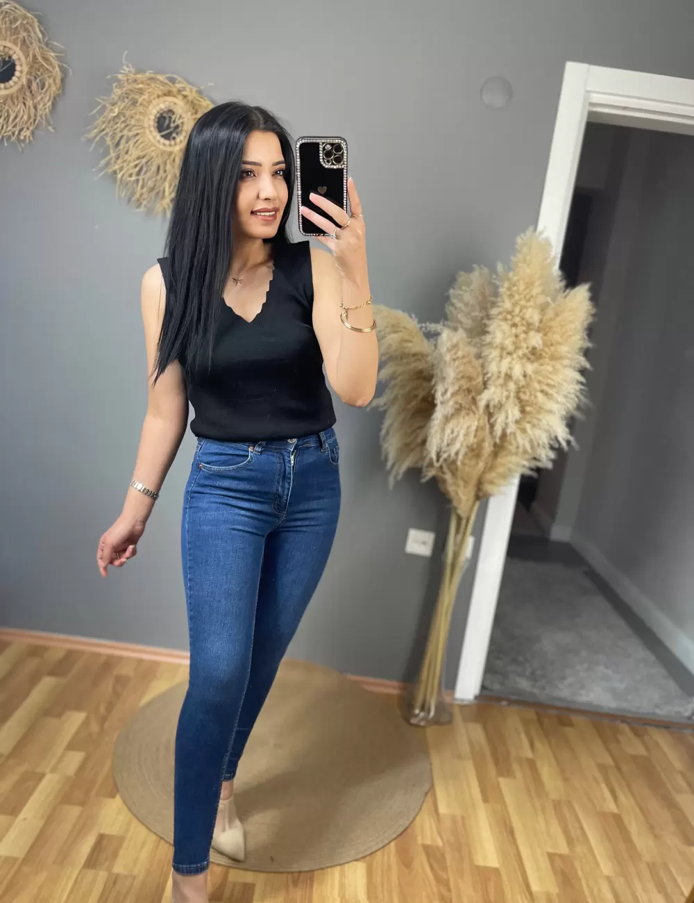 Clara Orj Zra Mrka Skinny Jean