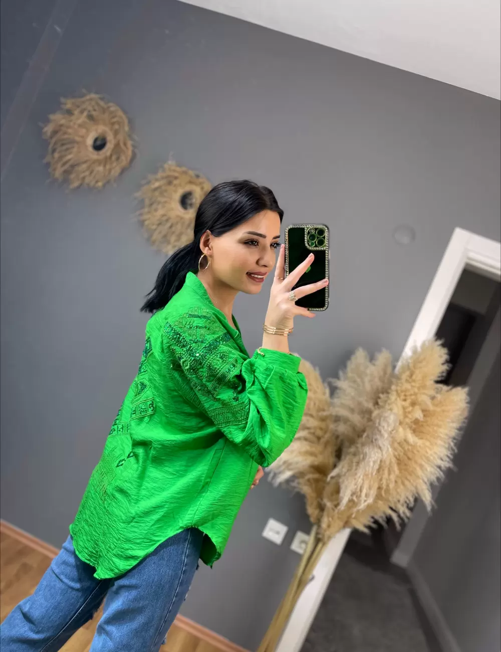 Prio Etnik Desen Kimono