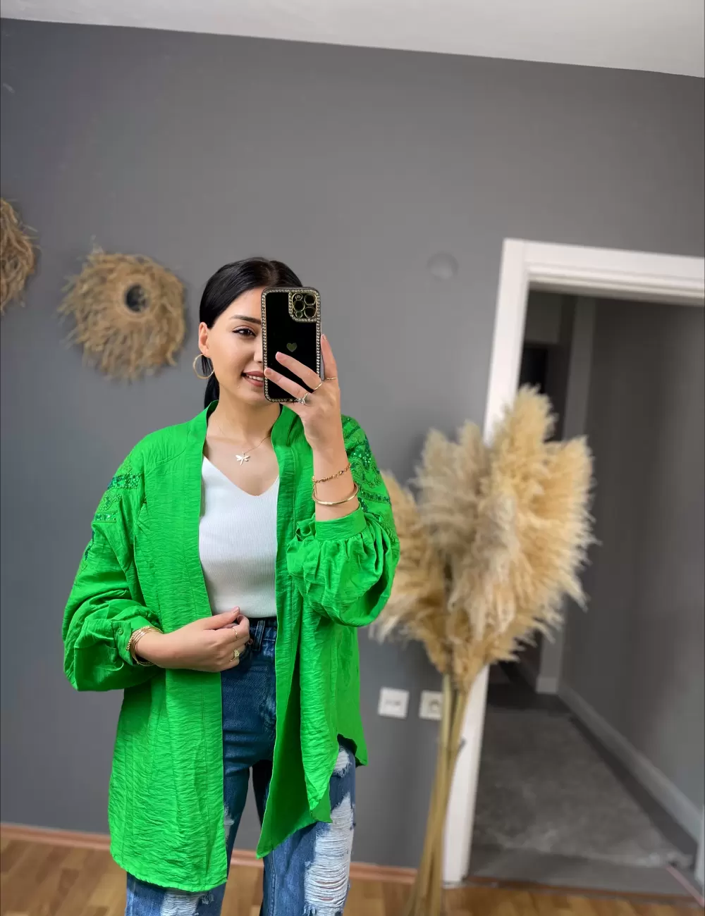 Prio Etnik Desen Kimono