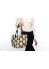 Black Eagle Tote El Yapımı Organik Hasır Çanta