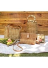Lotte Wicker Hand Bag El Yapımı Hasır Çanta