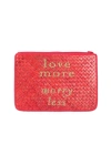 Love More, Worry Less Clutch