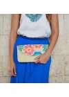 Casey Embroidered Envelope Clutch