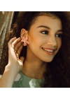 Delilah Flower Earrings El Yapımı Küpe