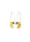 Dangling Banana Earrings El Yapımı Küpe