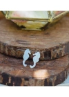 Seahorse Stud Earringss El Yapımı Küpe