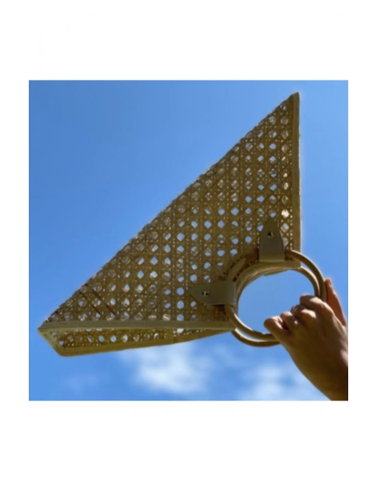 Solihiya Triangle Bag El Yapımı Hasır El Çantası