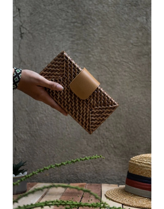 Sonia Rattan Crossbody Bag El Yapımı Hasır El&omuz Çantası