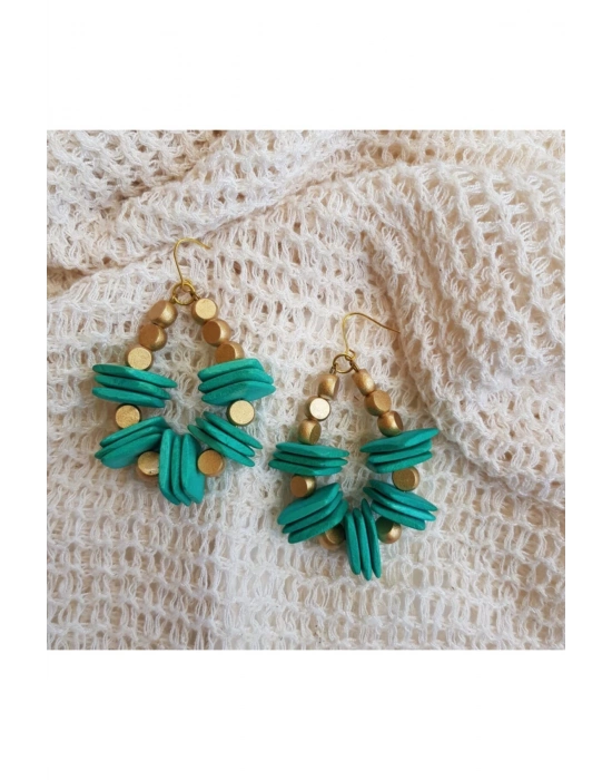 Divene Earrings In Turquoise