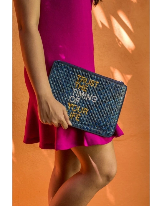 Trust The Tımıng Of Your Lıfe Clutch