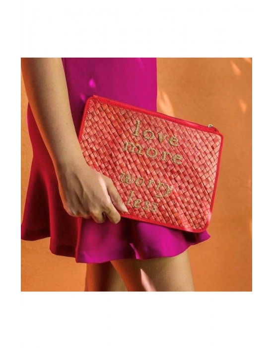 Love More, Worry Less Clutch