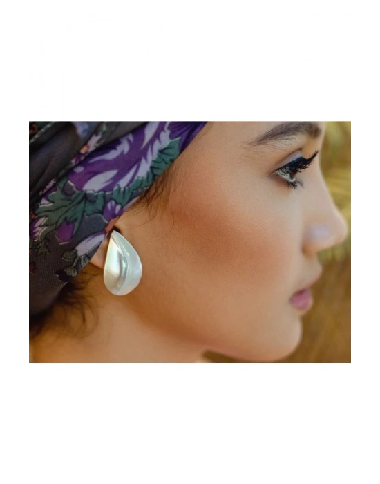 Drew Teardrop Earrings El Yapımı Küpe