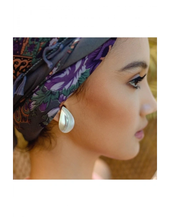 Drew Teardrop Earrings El Yapımı Küpe