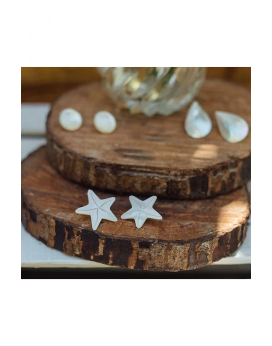 Starfish Stud Earrings El Yapımı Küpe