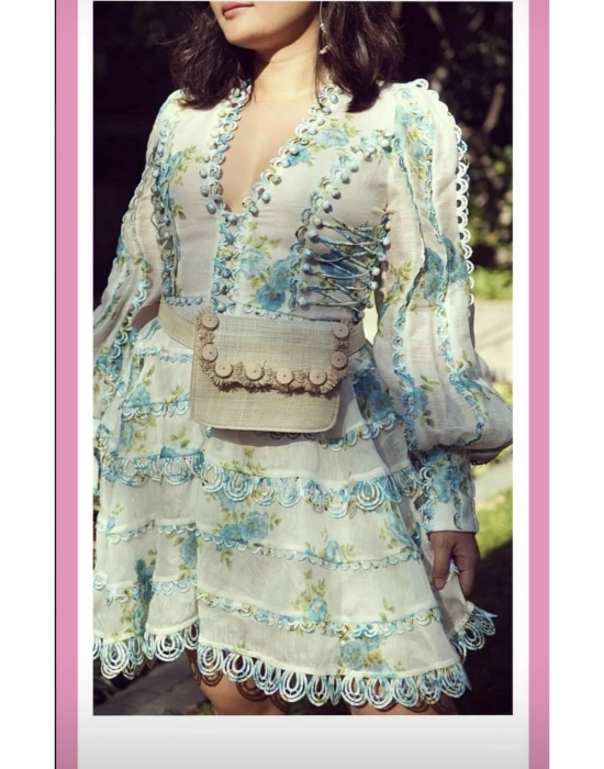 Elena 2-way Fanny Pack El Yapımı Hasır Bel Çantası & UZun Zincirli Kol Çantası