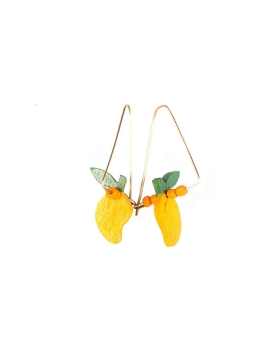 Dangling Mango Earrings El Yapımı Küpe