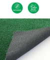 Yeşil Suni Çim Dekoratif 1. Kalite Balkon Bahçe Havuz Veranda Kaymaz Taban Halı Dış Mekan 7 Mm