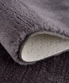 Antrasit Gri Kaymaz Taban Yıkanabilir Post Peluş Halı Salon Mutfak Çocuk Oturma Odası Yolluk Halısı
