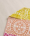 Plastik Hasır Halı Katlanabilir Çift Taraflı Yıkanabilir Plaj Kamp Piknik Karavan Halısı Kilim