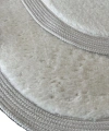 2’li Post Banyo Paspas Seti Kaymaz Taban Yıkanabilir Peluş Jüt Kenar Detaylı Oval Yuvarlak 100x60 60x60 Kilim Halı
