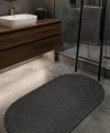 Banyo Paspası 60X100 Çift Taraflı Yıkanabilir Kaymaz Oval Jüt Tekli Paspas Hasır