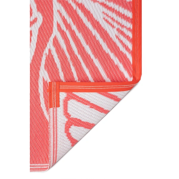 Plastik Halı Katlanabilir Çift Taraflı Plaj Kamp Piknik Balkon Hasır Mat Savan Karavan Halısı Kilim