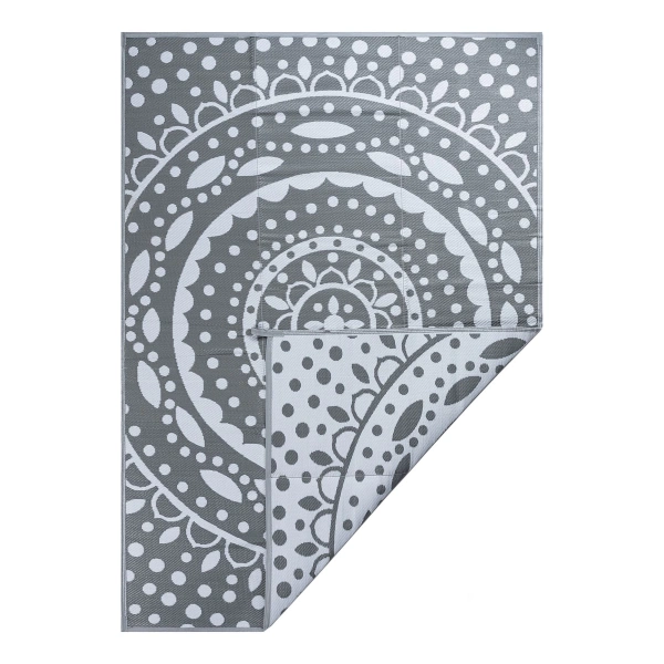 Plastik Halı Katlanabilir Çift Taraflı Plaj Kamp Piknik Balkon Hasır Mat Savan Karavan Halısı Kilim